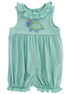 PRE-ORDER Girls Short Knit Romper