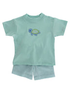 PRE-ORDER Appliquéd Boys Short Set