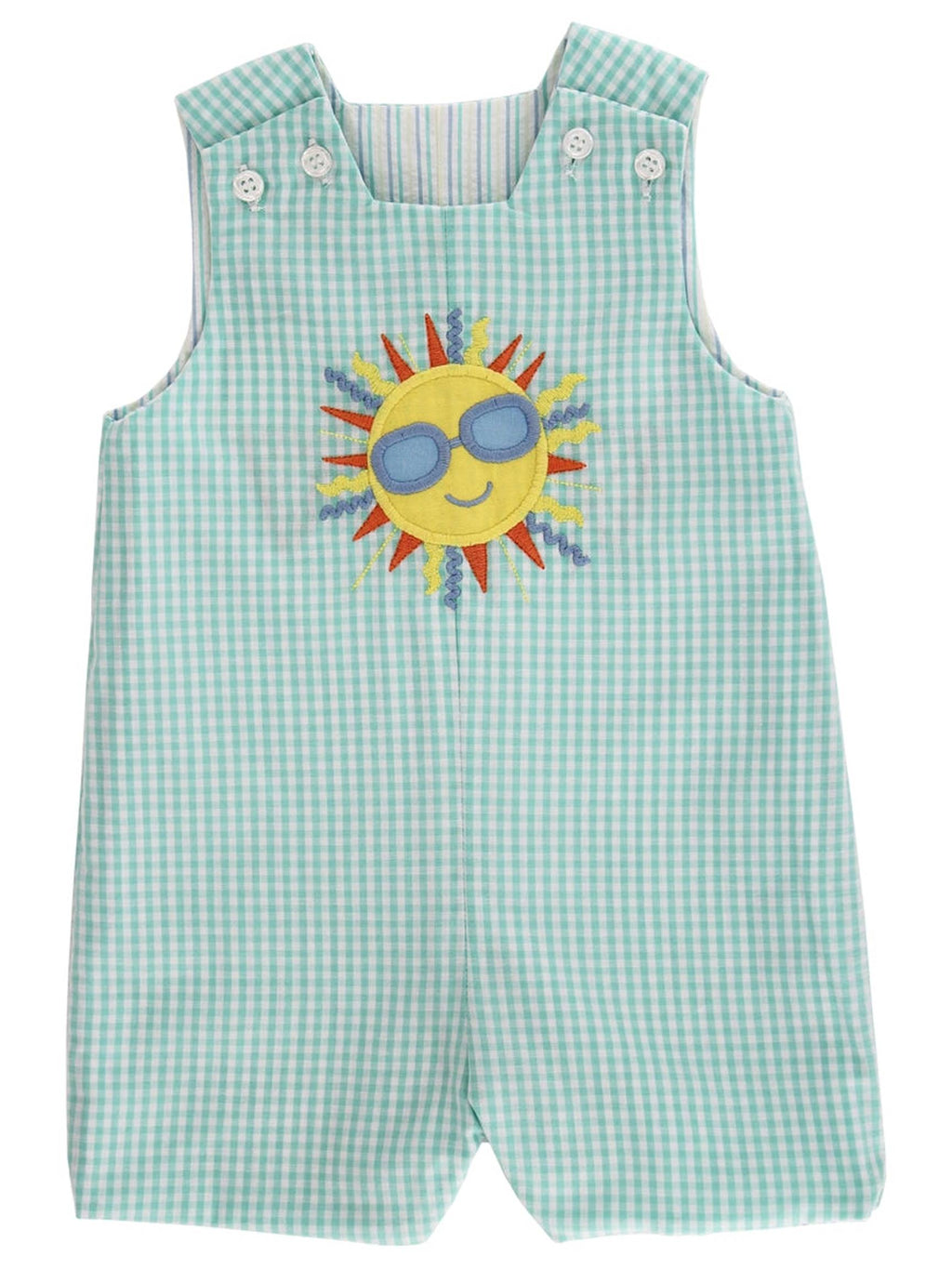 PRE-ORDER Reversible Appliquéd Boys John John