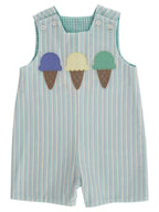 PRE-ORDER Reversible Appliquéd Boys John John