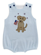 PRE-ORDER Appliquéd Boys Knit Bubble