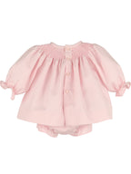 Pink Welcome Home Waves Smock Set