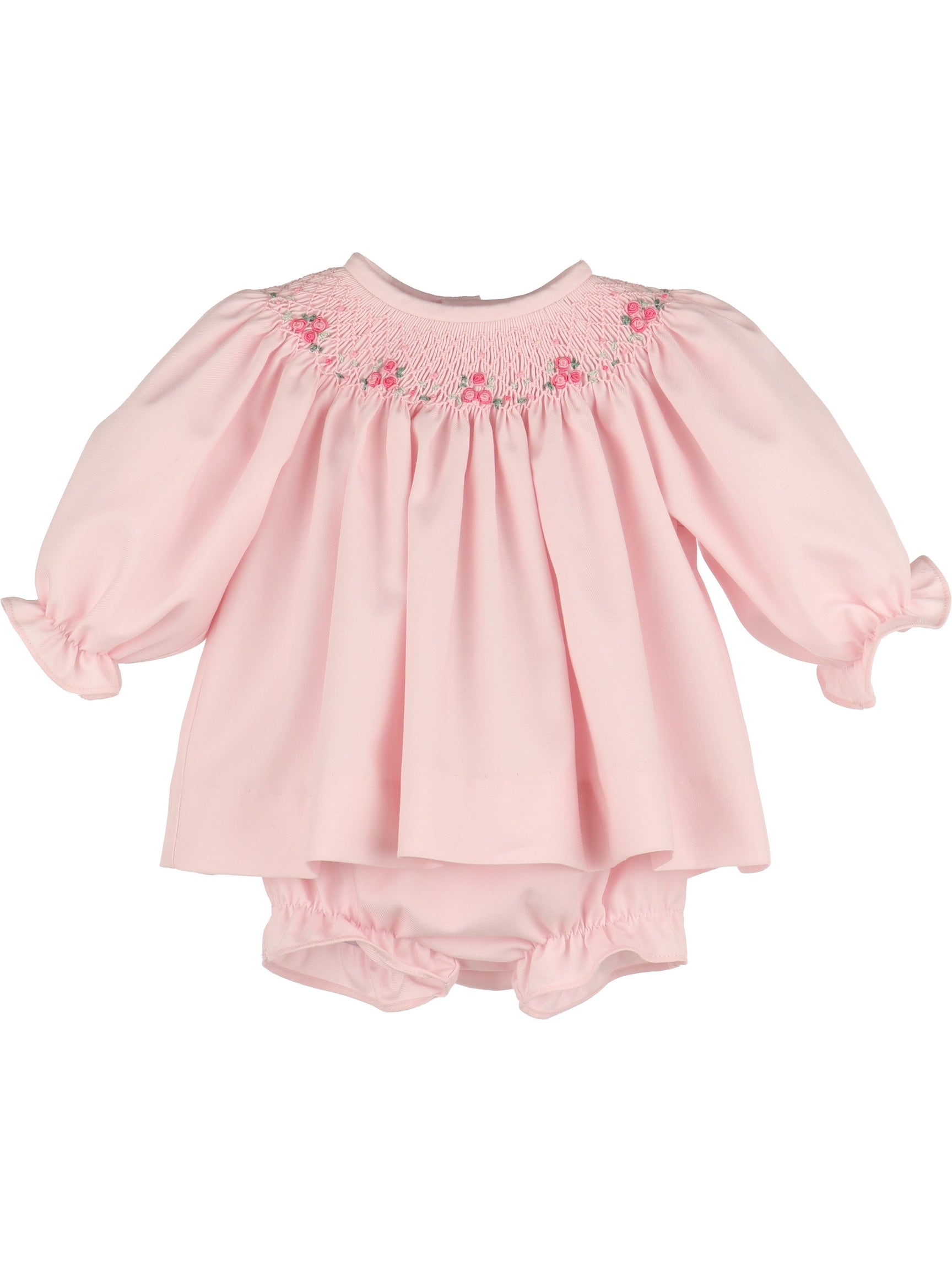 Pink Welcome Home Waves Smock Set