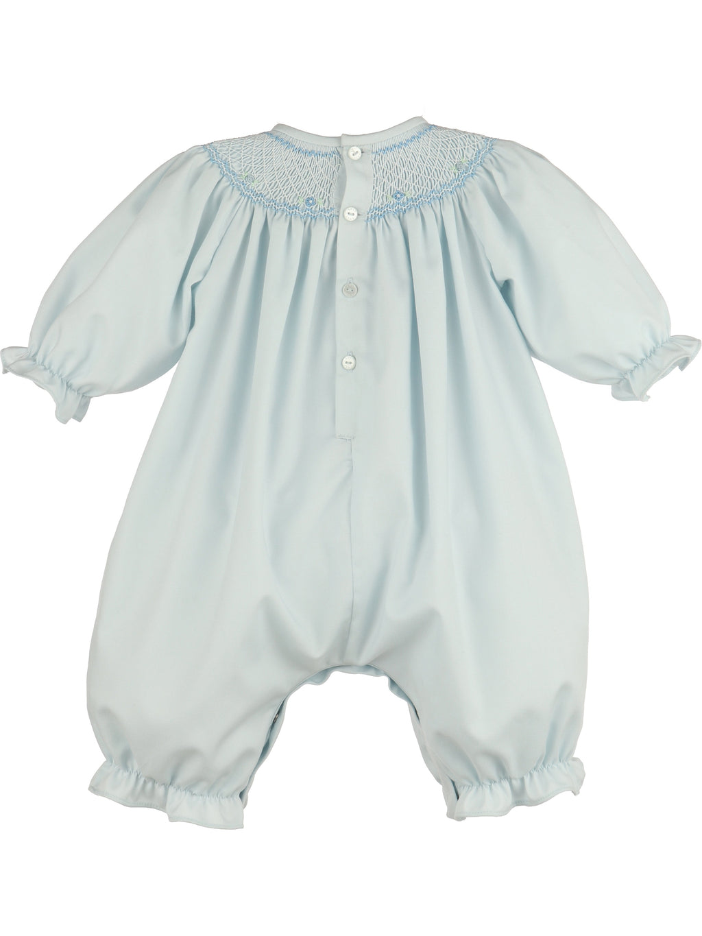 Blue Classic Smock Long Bubble