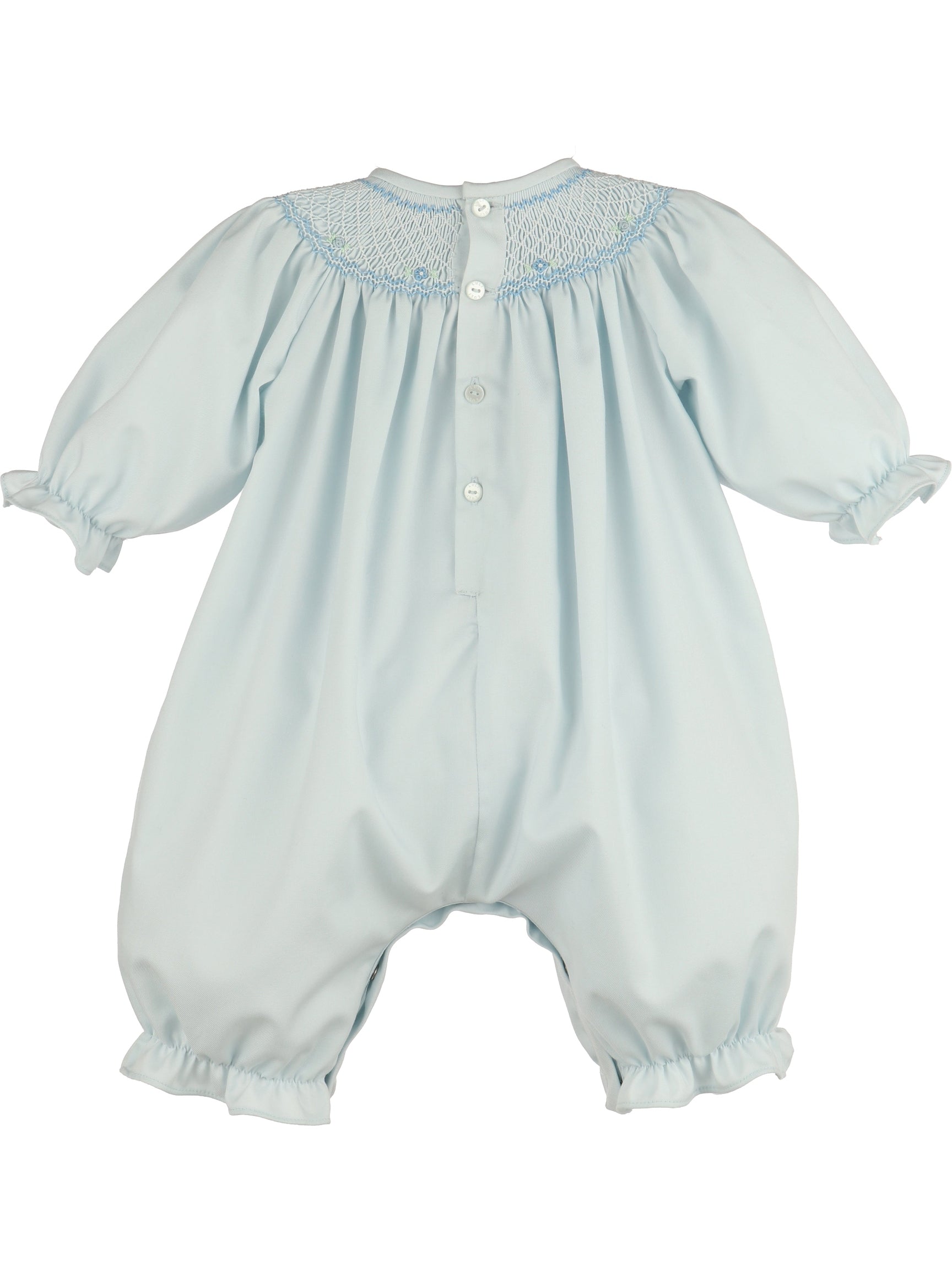 Blue Classic Smock Long Bubble