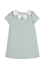 Checks Petal Collar Dress