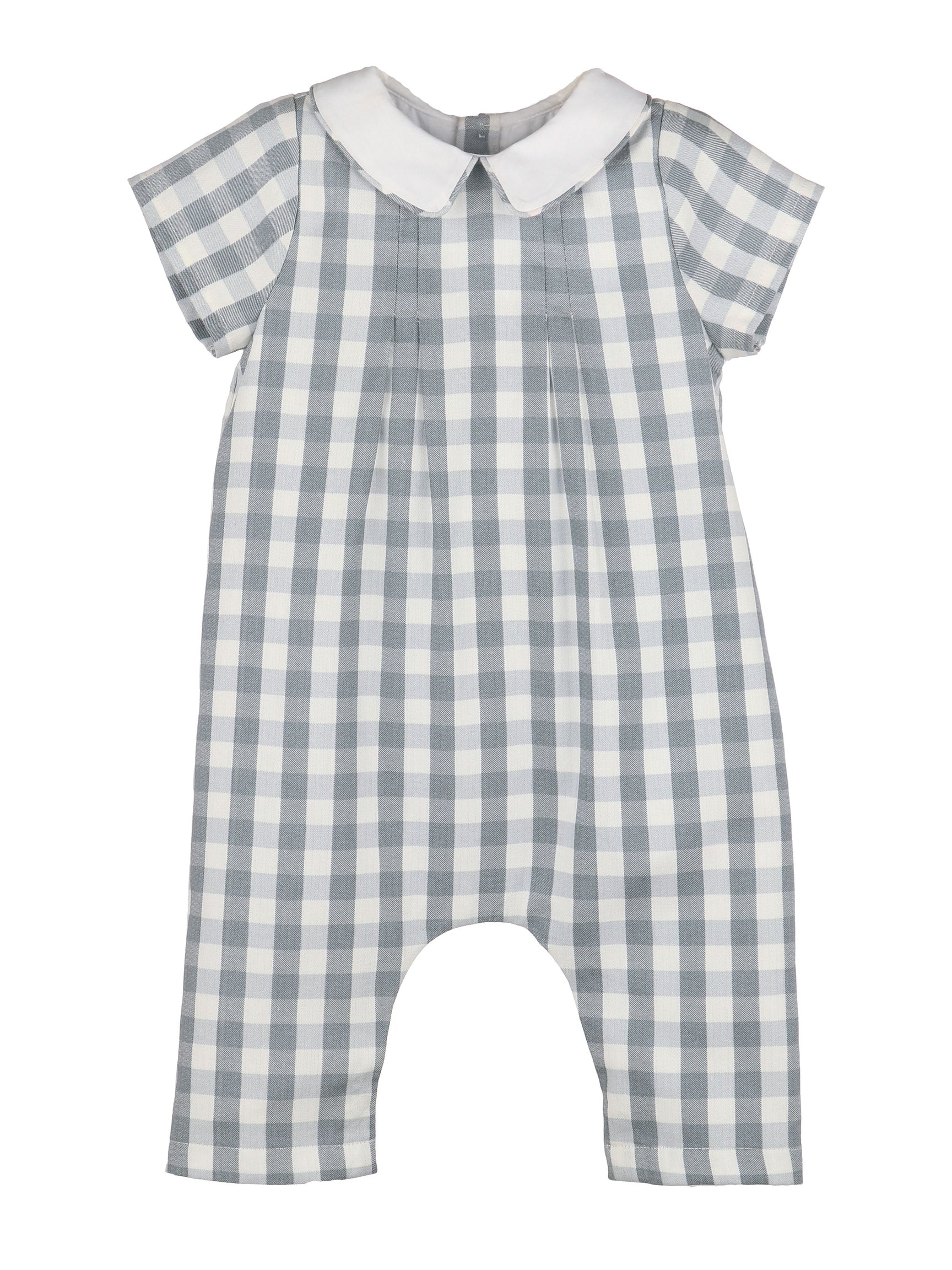 Blue Willow Check Boy Longall