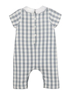 Blue Willow Check Boy Longall