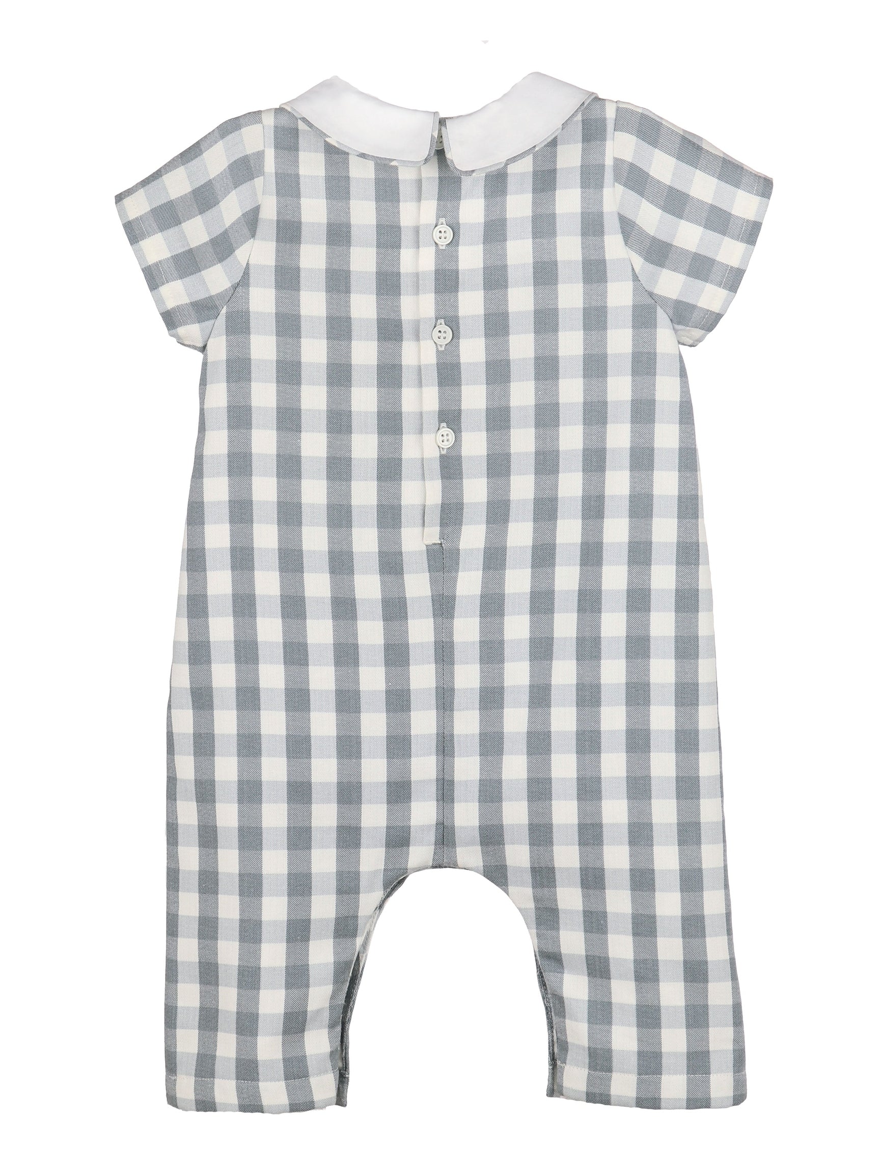 Blue Willow Check Boy Longall