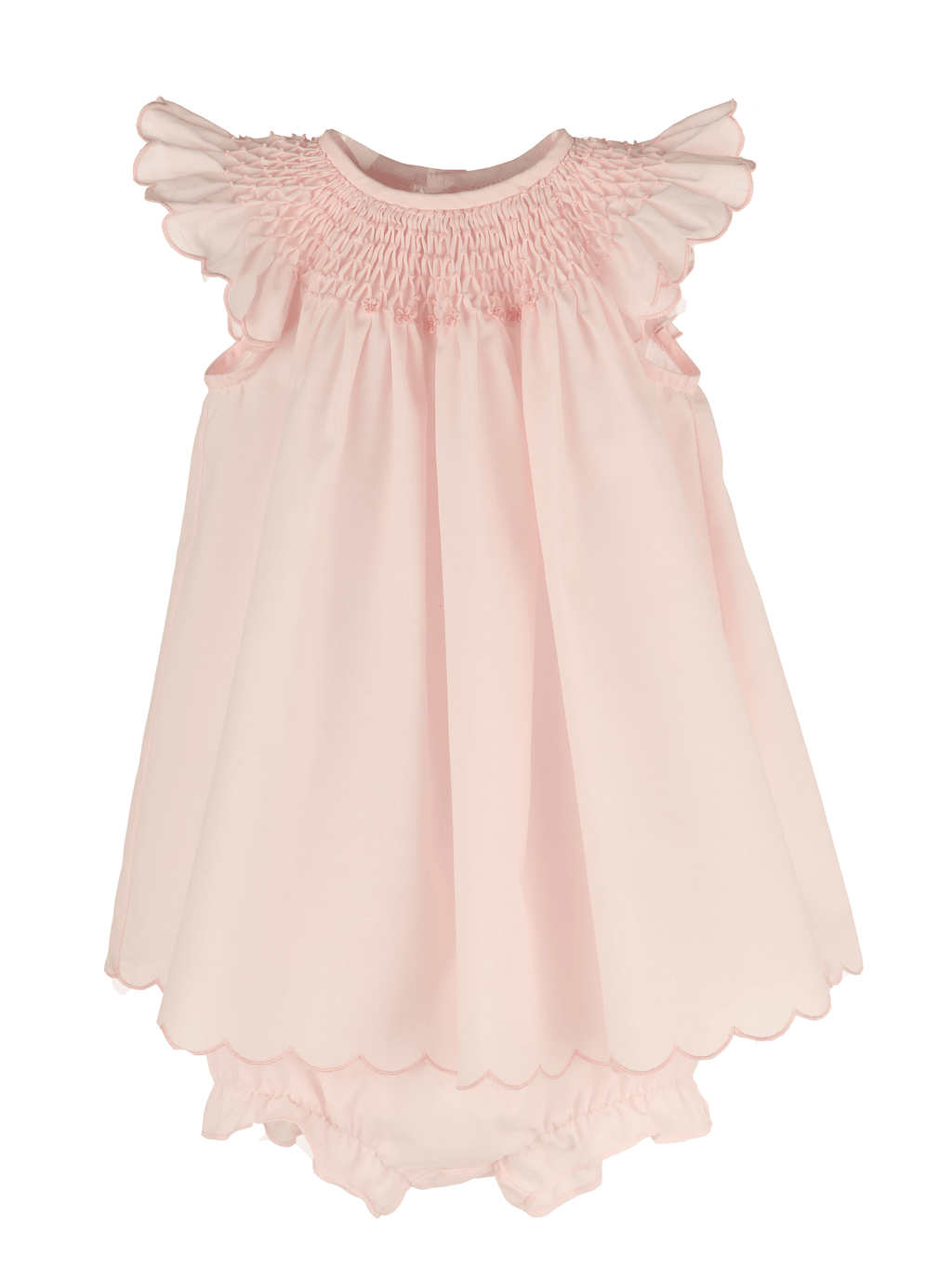Honey Comb Bishop Dress