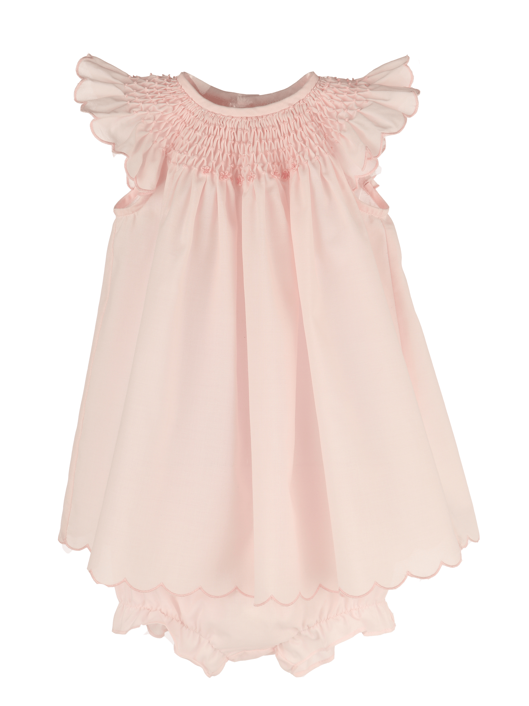 Honey Comb Bishop Dress