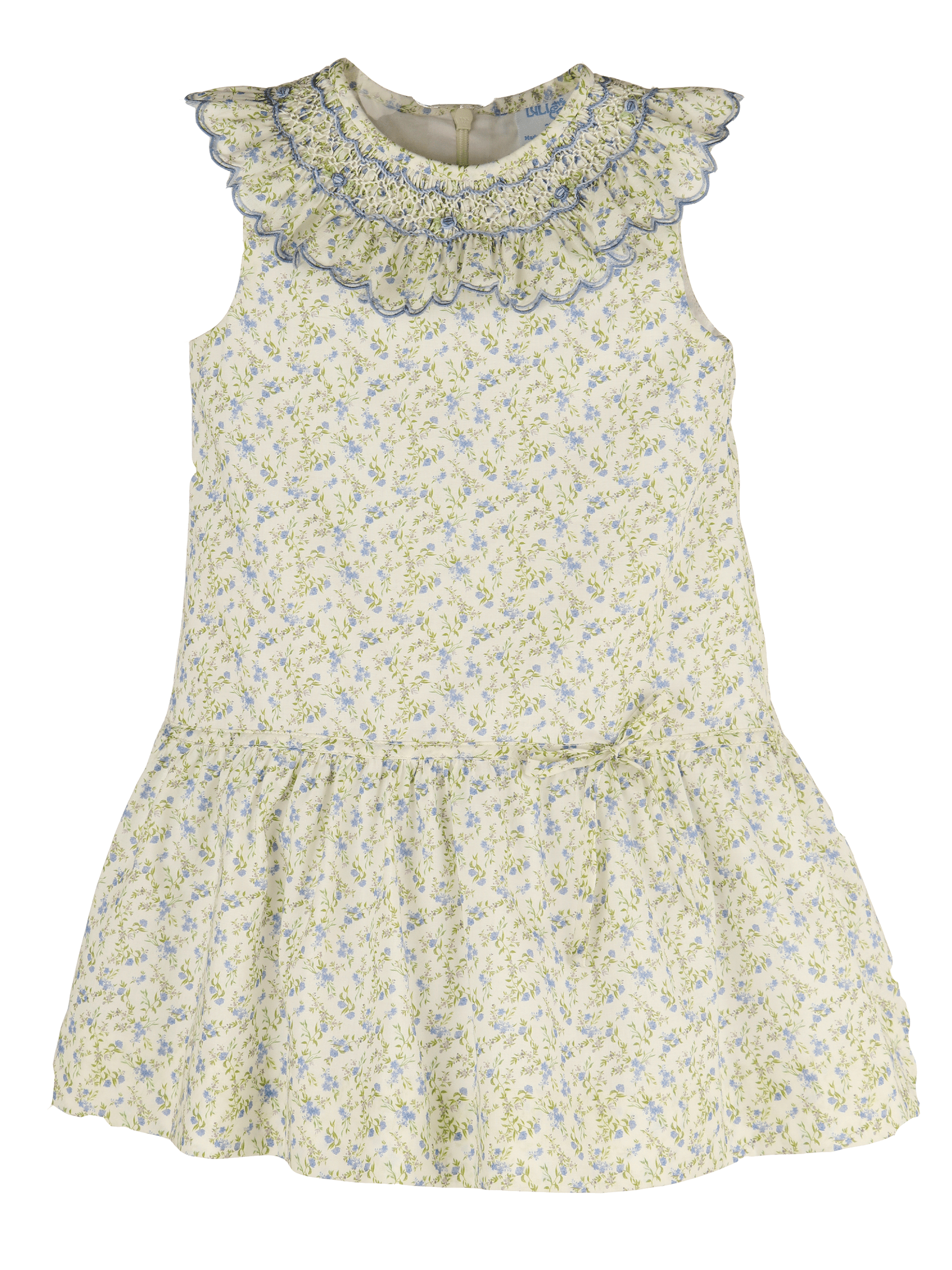Lavender Smock A-Line Dress - Posh Tots Children's Boutique