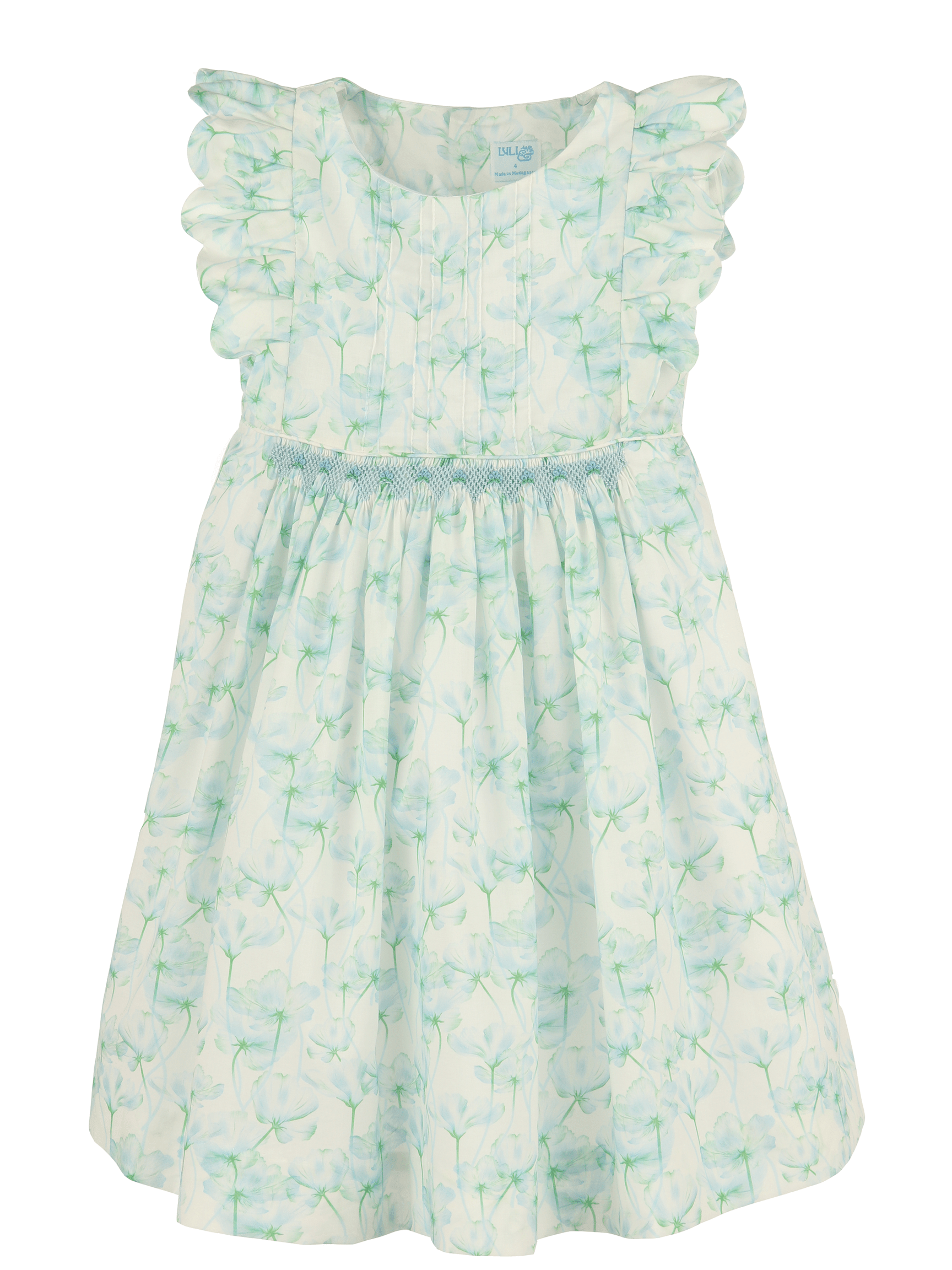 Poppy Waves Ruffle Dress - Posh Tots Children's Boutique