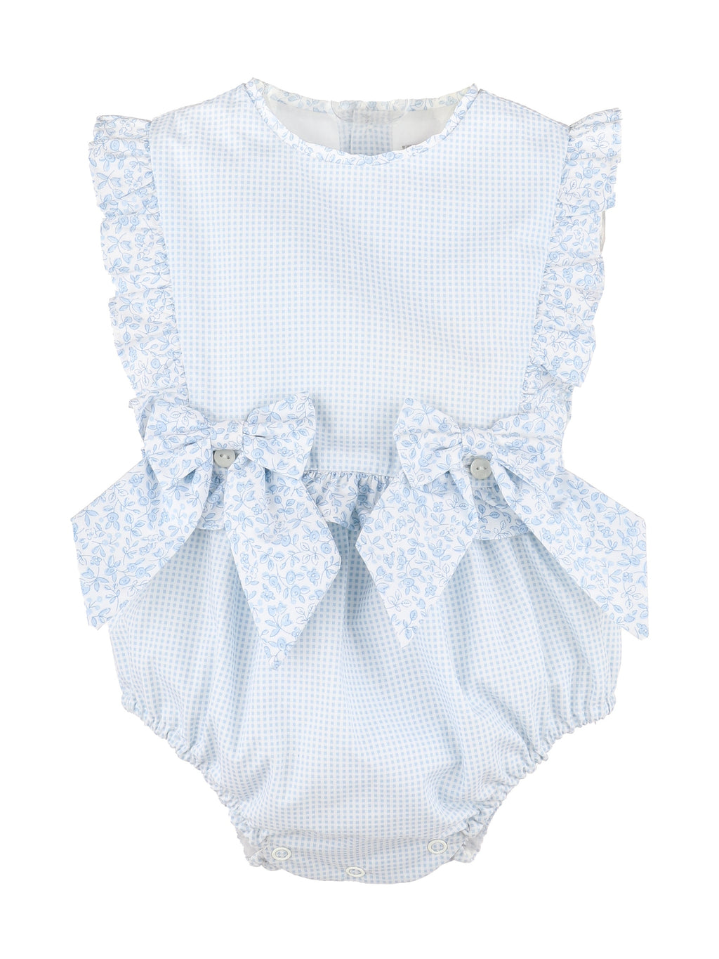 BB Blooms Girl Overall - Posh Tots Children's Boutique