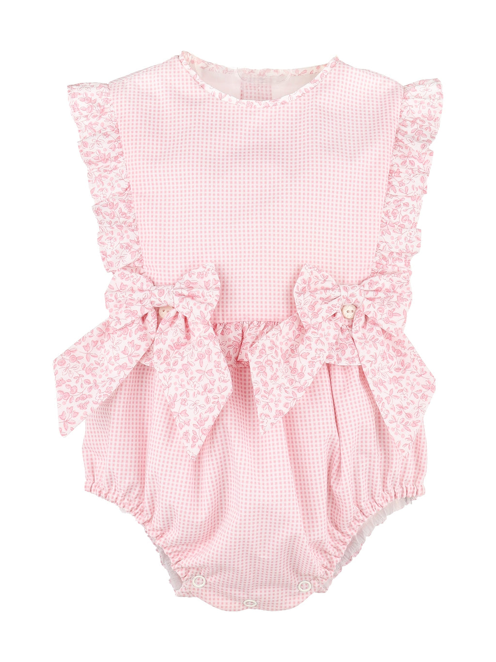 BB Blooms Girl Overall - Posh Tots Children's Boutique