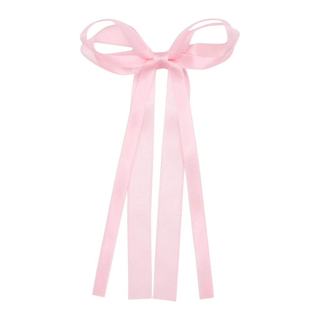 Mini Double Satin Streamer Bow