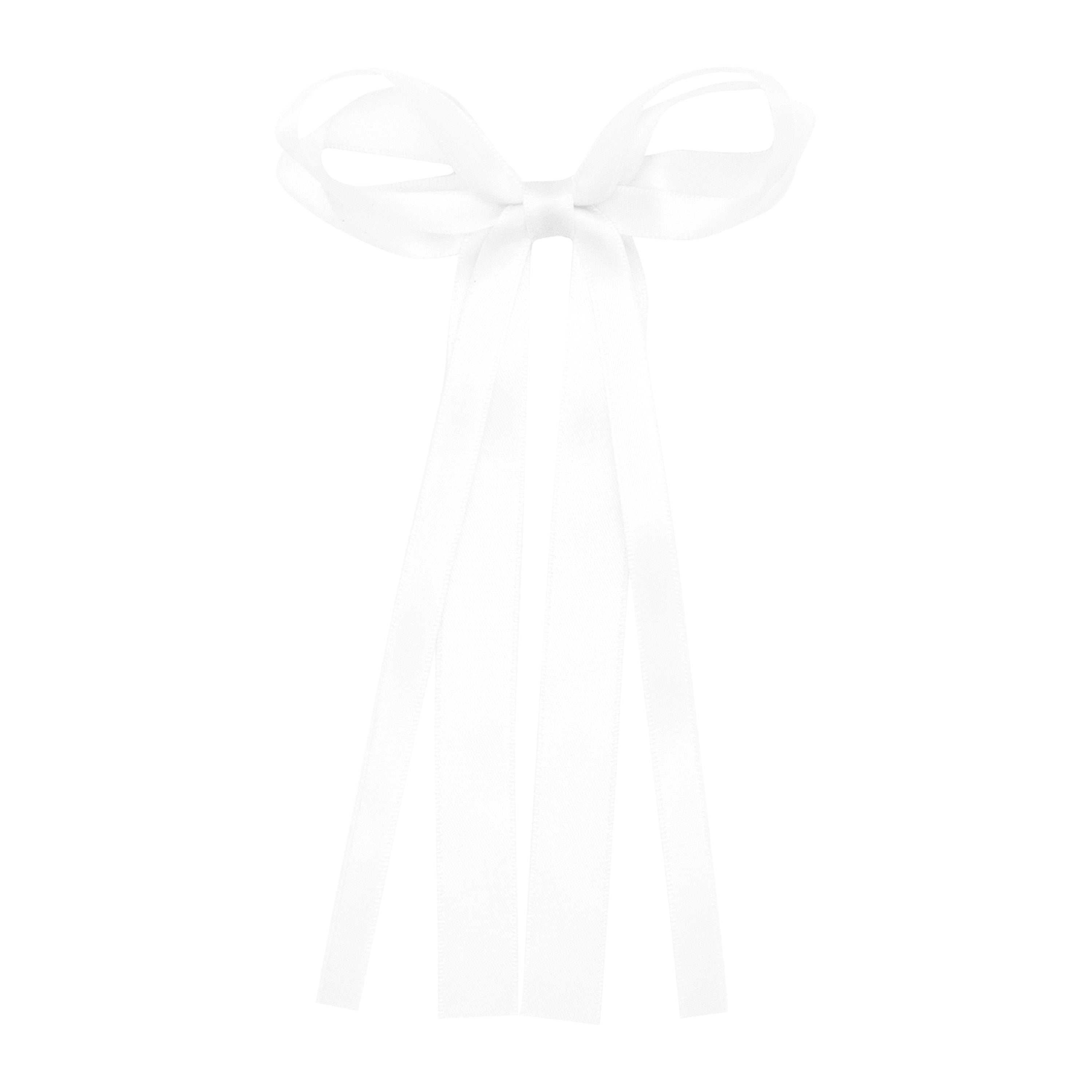 Mini Double Satin Streamer Bow