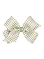 Solitaire Fabric w/Grosgrain Underlay Bow