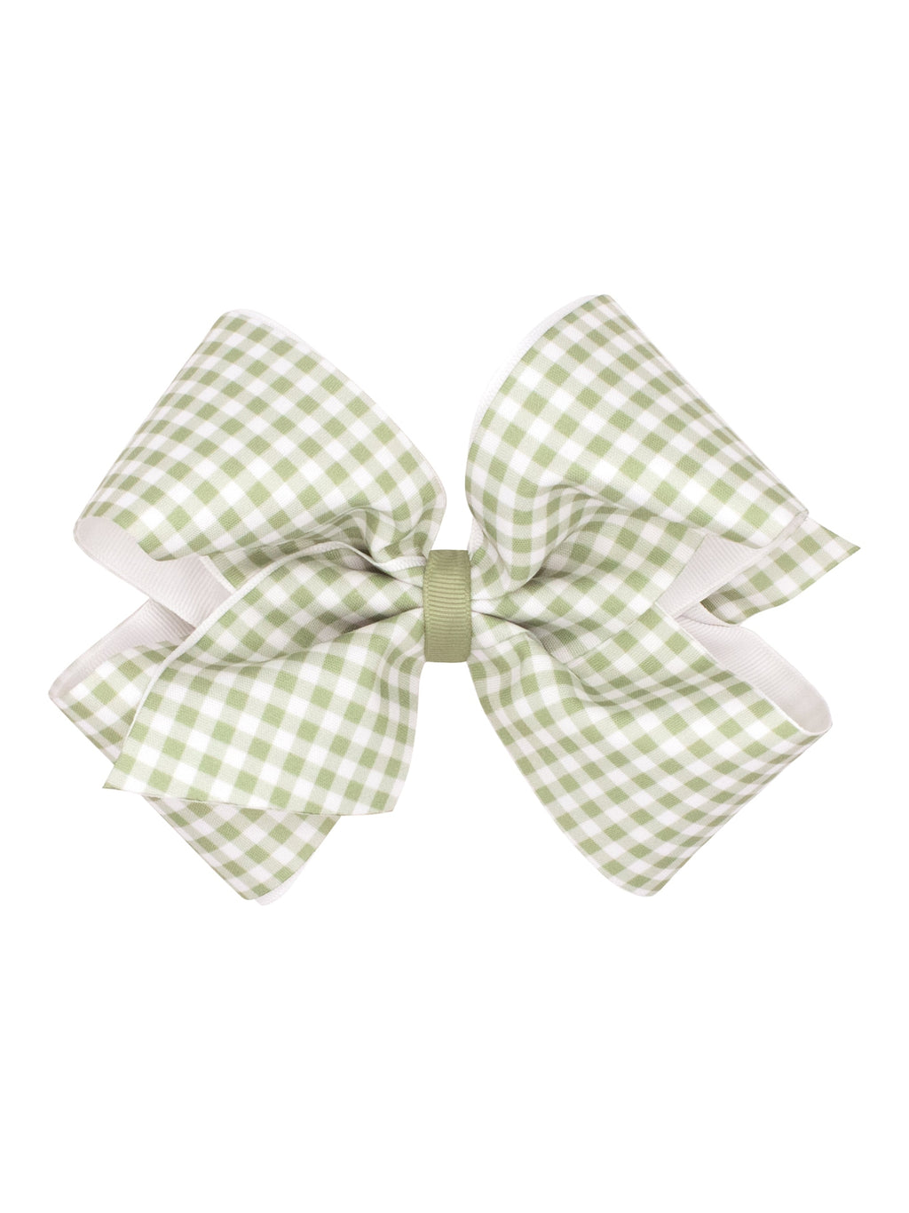 Solitaire Fabric w/Grosgrain Underlay Bow