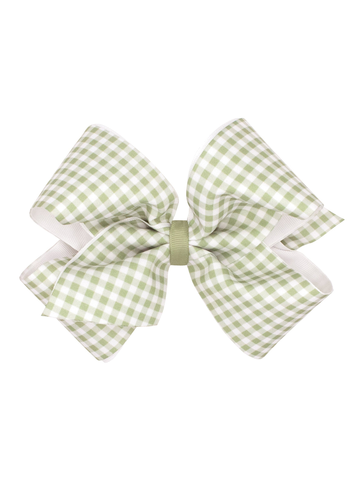 Solitaire Fabric w/Grosgrain Underlay Bow
