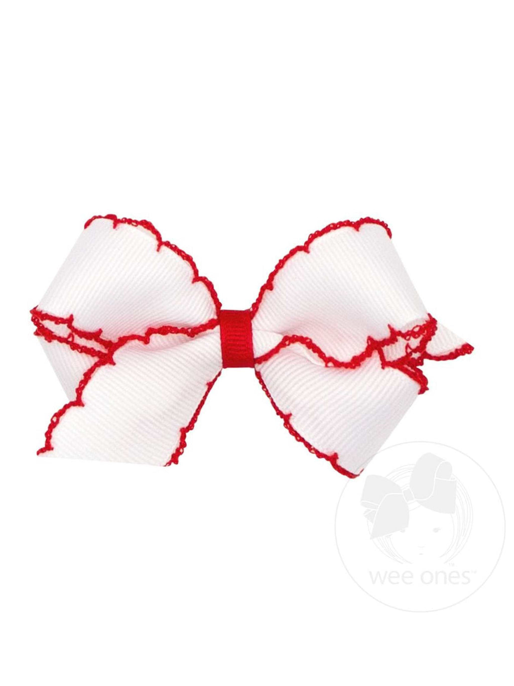 Wee Ones Moonstitch Bows - Asst'd Colors