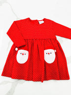 Sherpa Santa Pocket Popover Dress