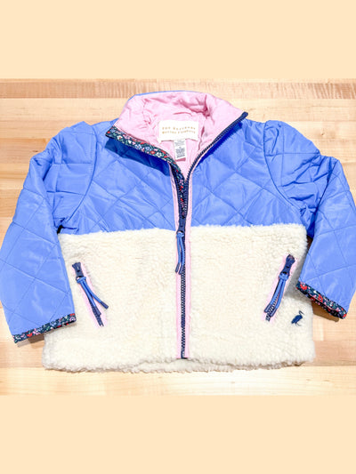 Cate Coat- Barbados Blue
