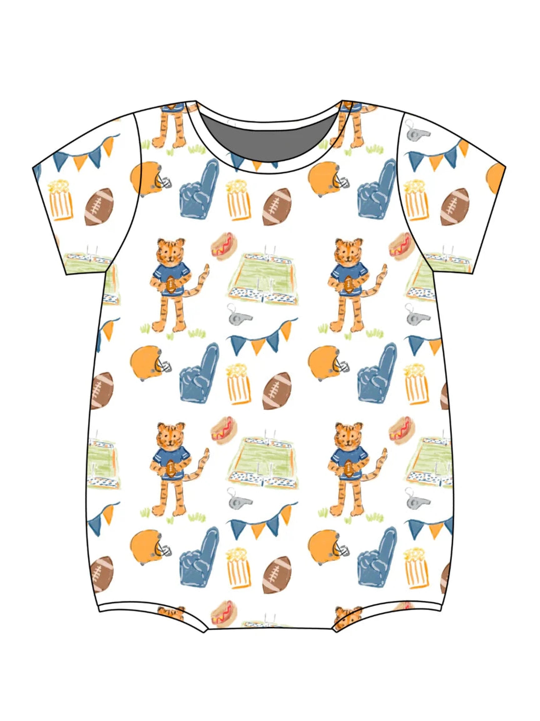 PRE-ORDER Bates Bubble - Game Day Tiger