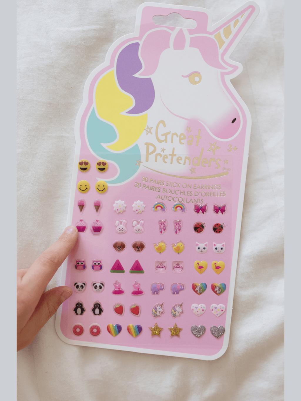 Unicorn Sticker Earrings