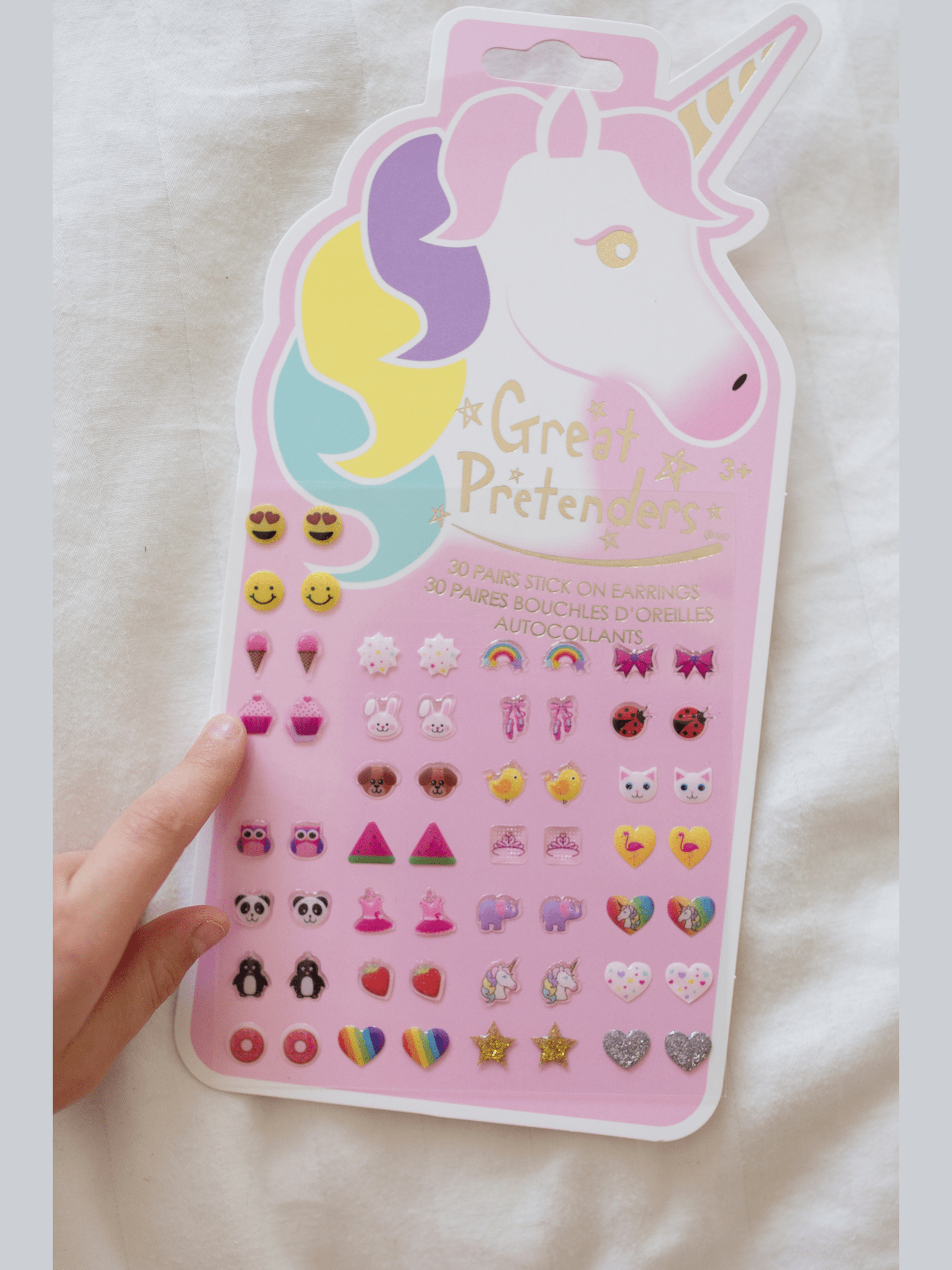 Unicorn Sticker Earrings