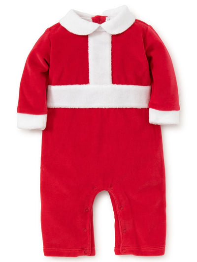 Christmas Magic Velour Playsuit