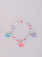 Boutique Shimmer Flower Bracelet