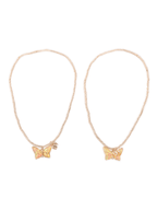 BFF Butterfly Share & Tear Necklaces