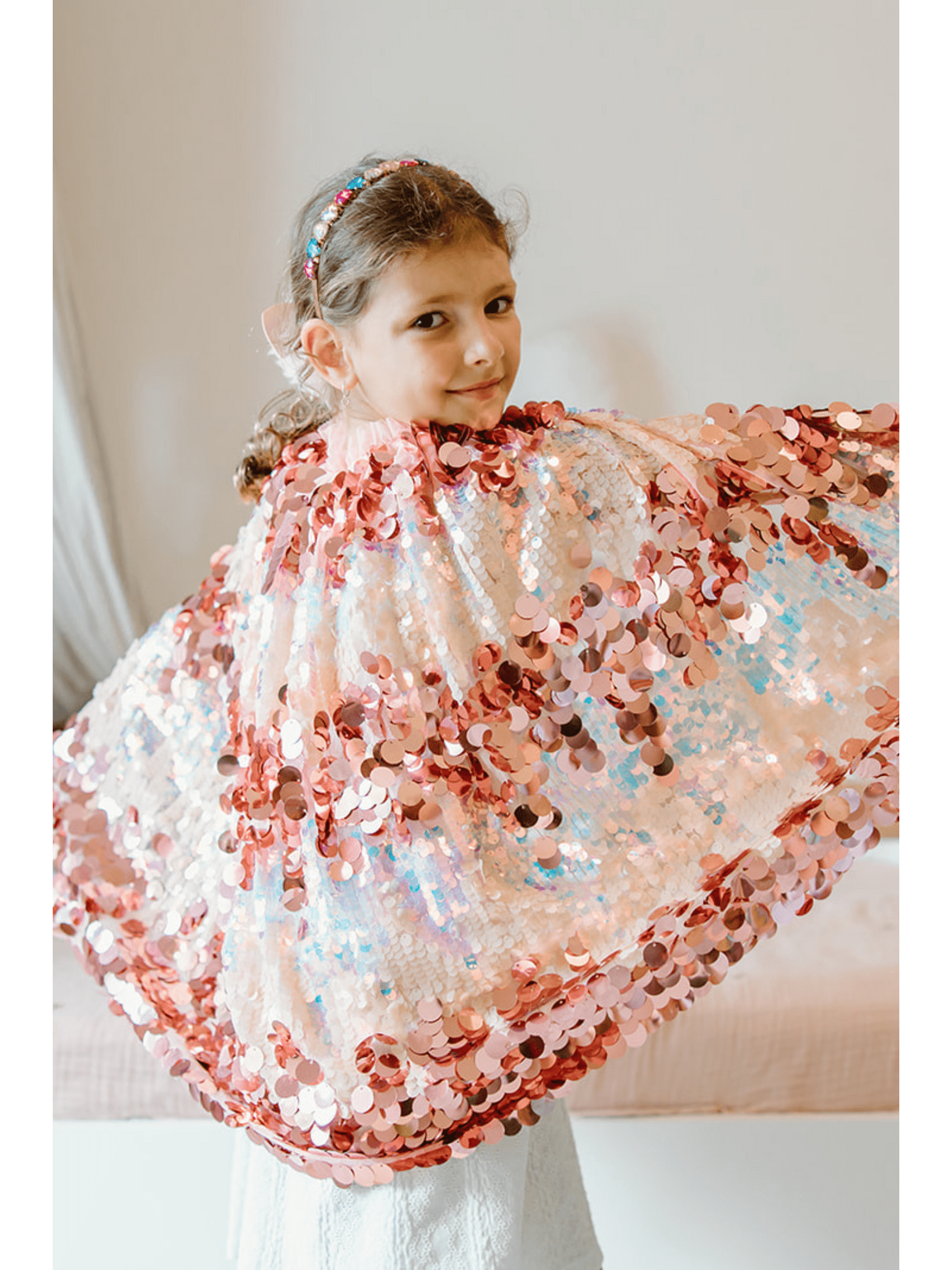 The 5th Avenue Pailette Cape