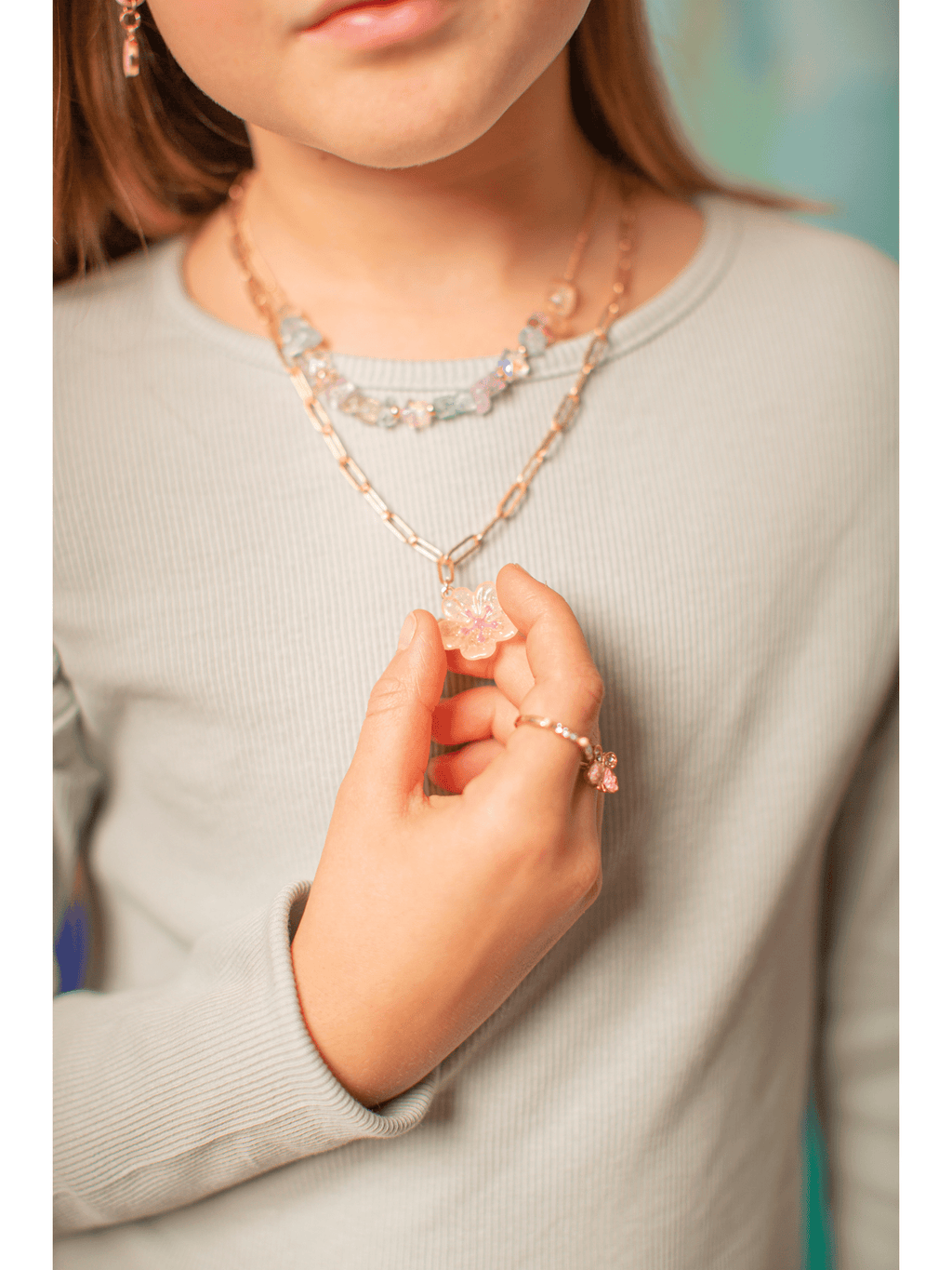 Boutique Chic Garden Gem Necklace