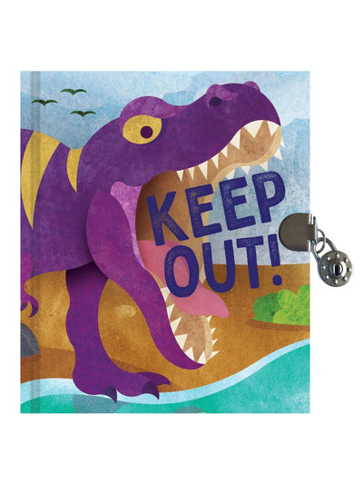 T-Rex Locked Diary