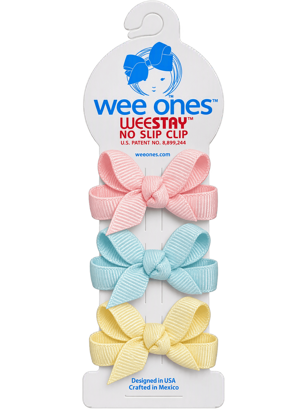 3-Pack Baby Basic Bows