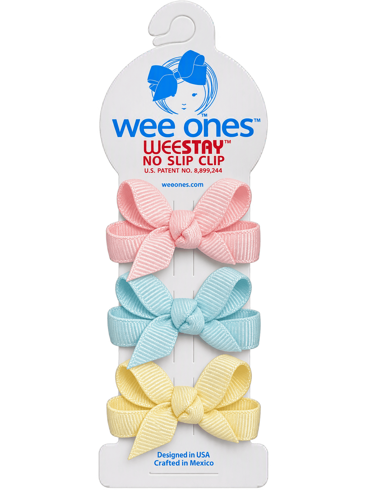 3-Pack Baby Basic Bows
