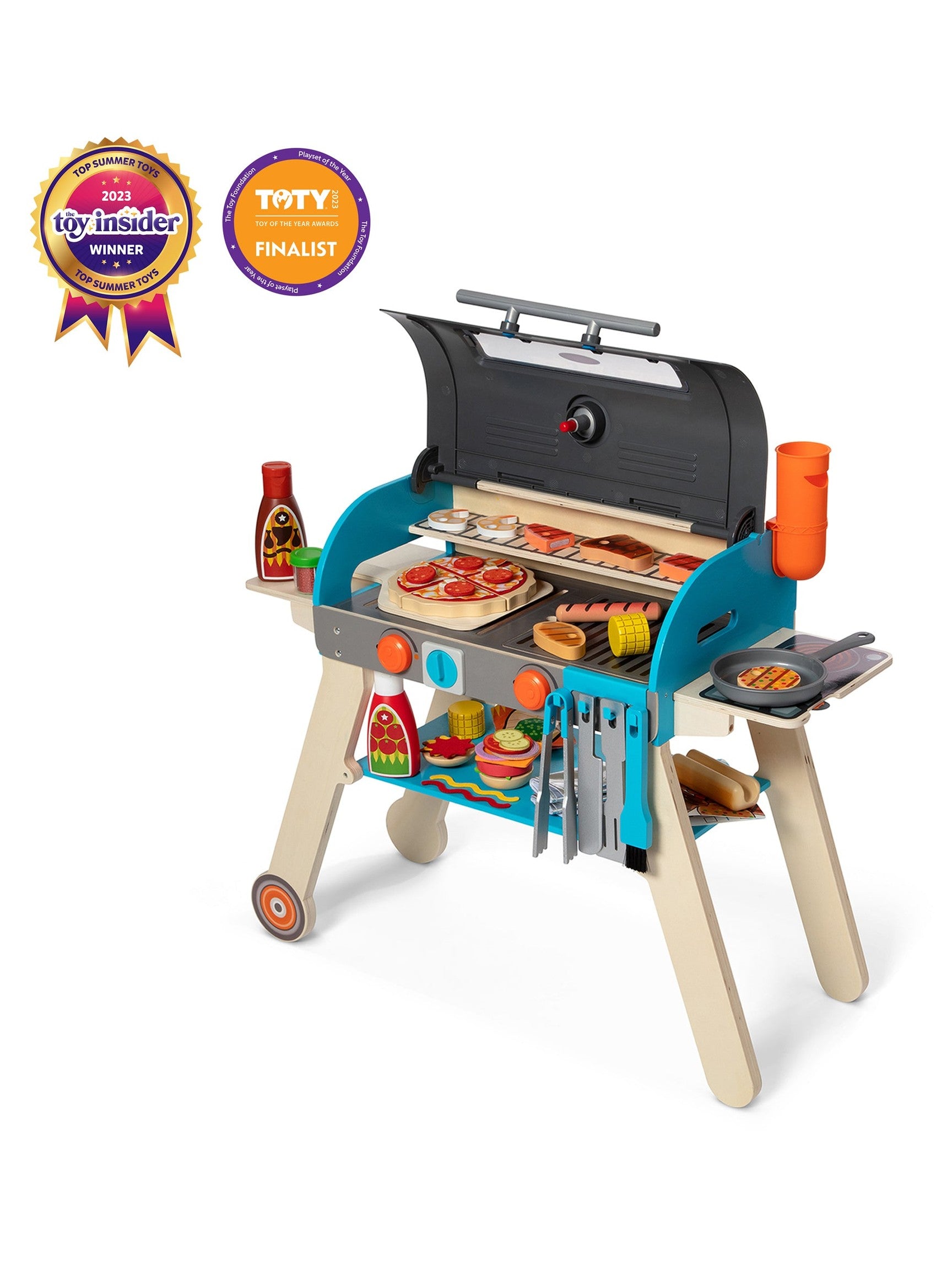 Deluxe Grill & Pizza Oven Play Set