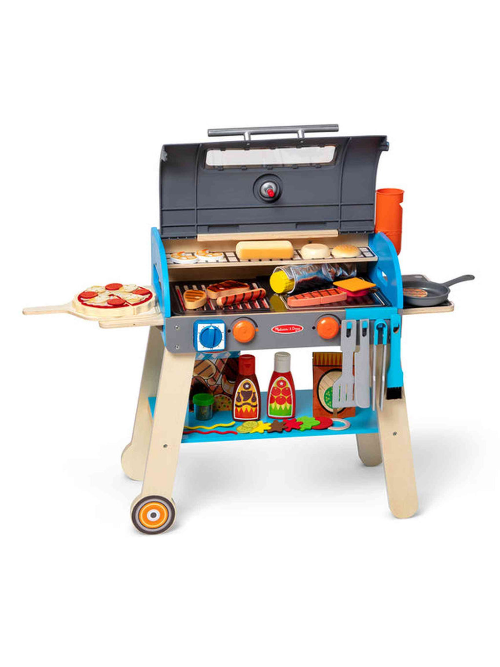 Deluxe Grill & Pizza Oven Play Set