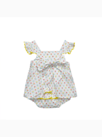 Yellow Flower Clementine Bloomer Set