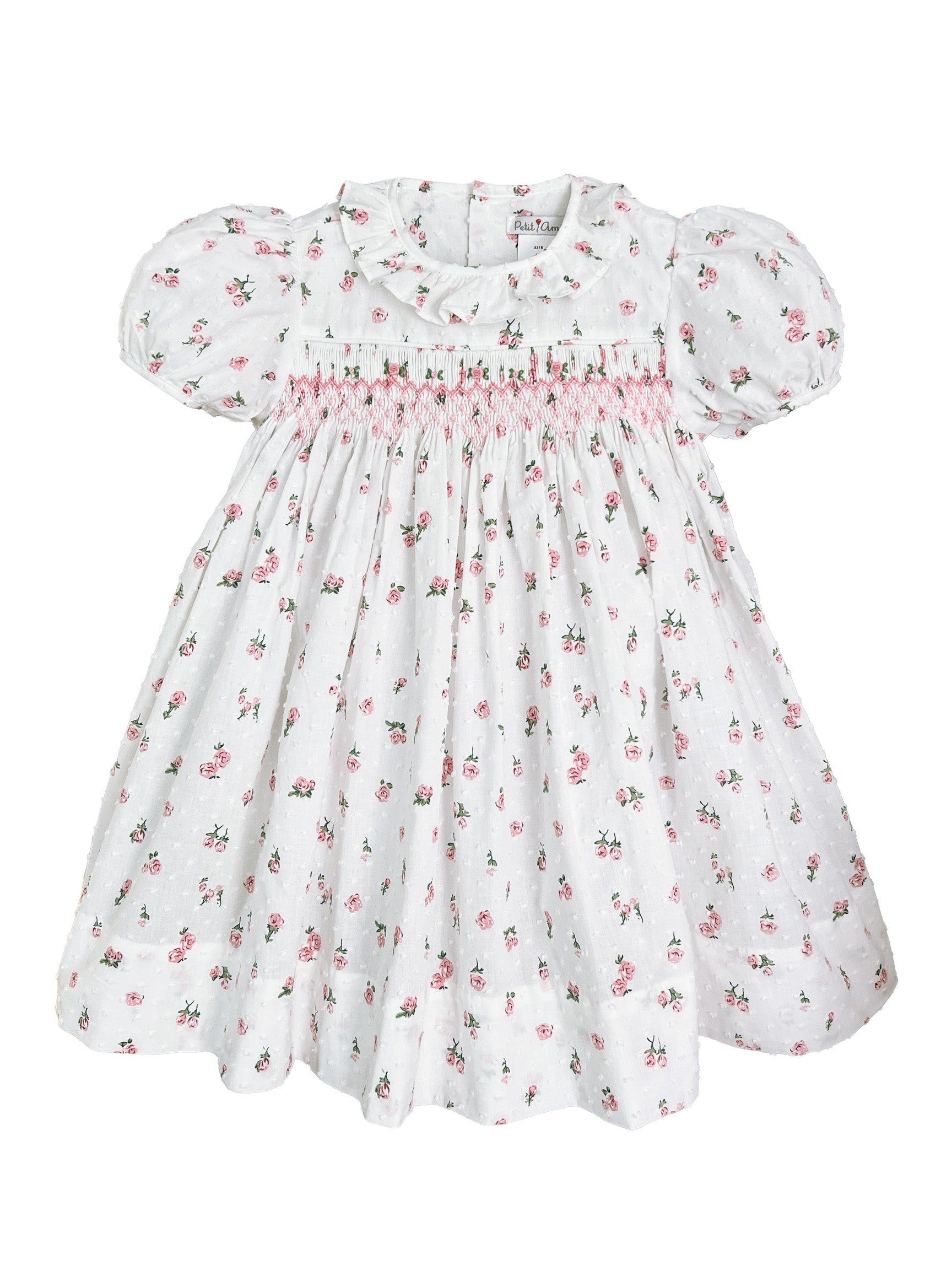 Rosie Swiss Dot Smocked Dress