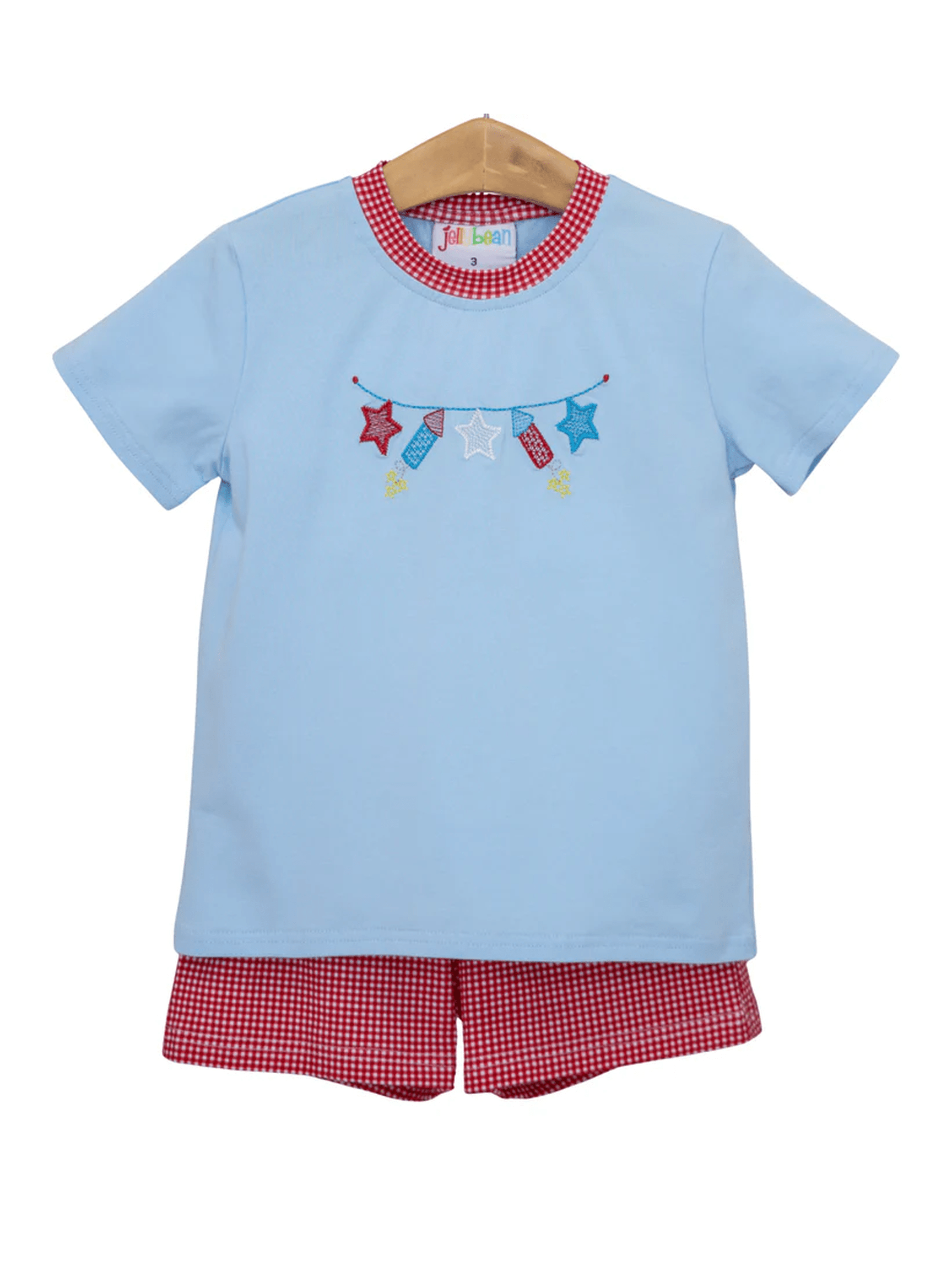 Star Spangled Banner Short Set