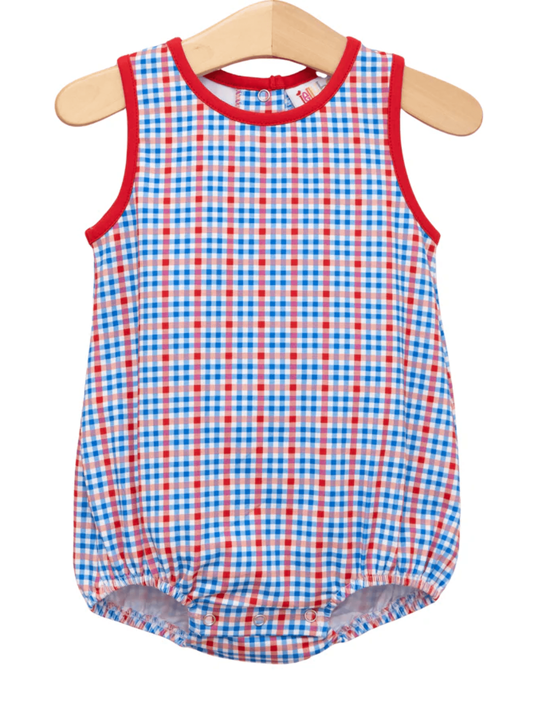 Patriotic Plaid Avery Bubble