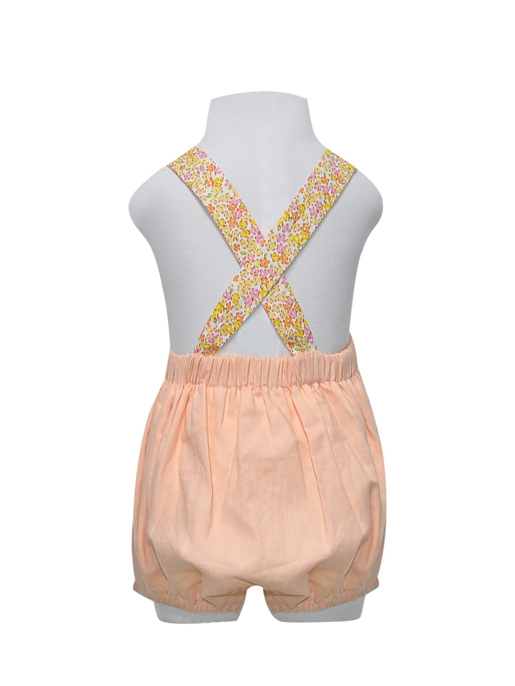 Orange Nicky Girl Sunsuit