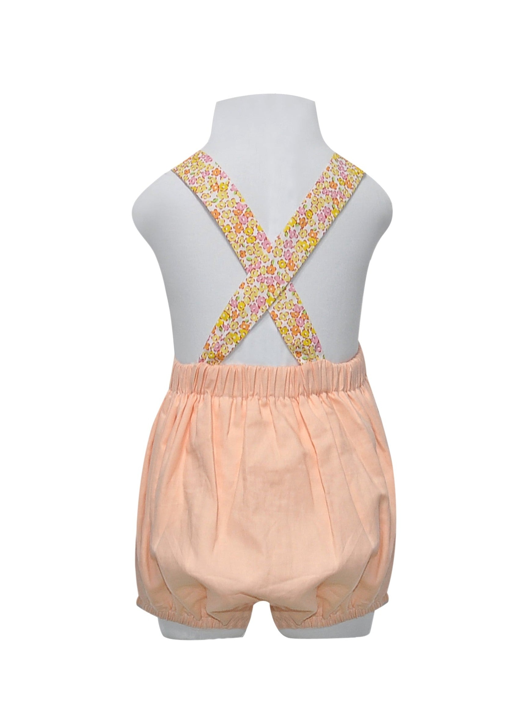 Orange Nicky Girl Sunsuit