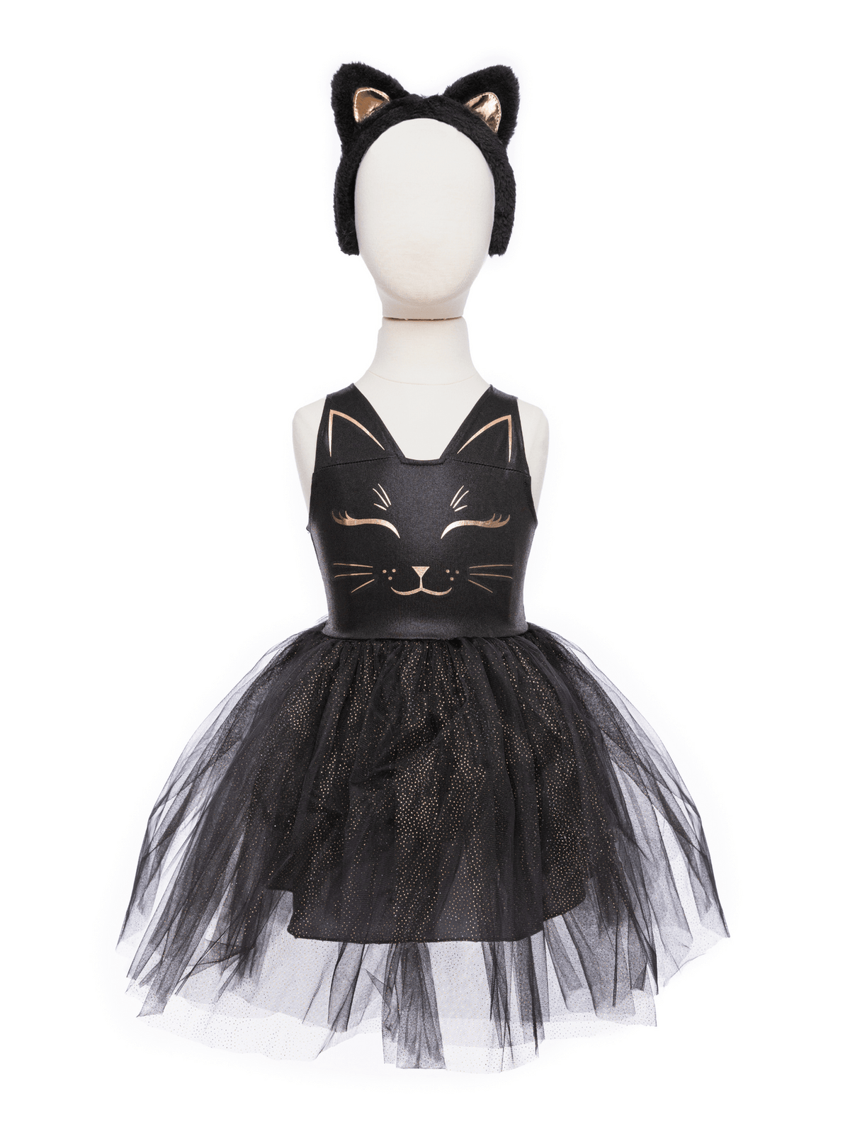 Black Cat Dress & Headpiece