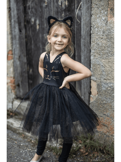 Black Cat Dress & Headpiece