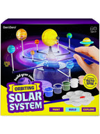 360Â° Orbiting Solar System for Kids, Paint & Build Model Kit