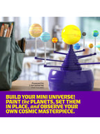 360Â° Orbiting Solar System for Kids, Paint & Build Model Kit